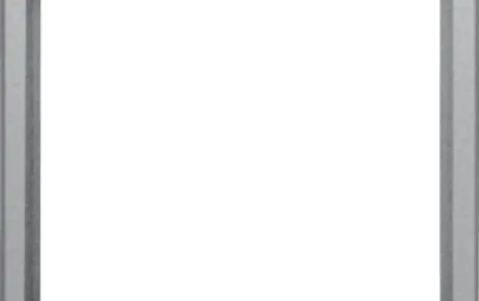 BERKER 11096084 Zwischenring Q.1/Q.3 50x50 mm | aluminium