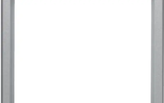 BERKER 11096074 Zwischenrahmen Q.1/Q.3 50x50 mm | aluminium