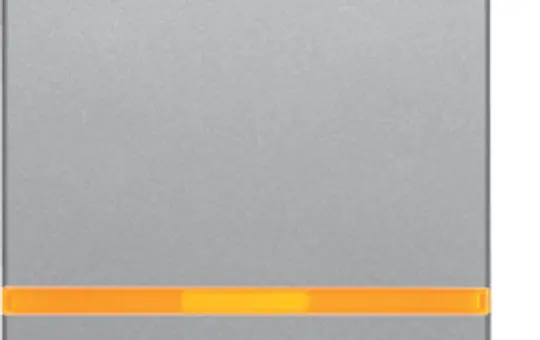 BERKER 16246084 beschr. Kontrollwippe Q.1/Q.3 1-fach, IO | aluminium