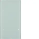 BERKER 75142850 Touch-Sensor Glas R.3 2-fach, Komfort | glas polarweiß