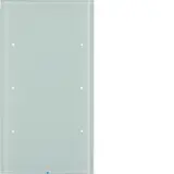 BERKER 75143850 Touch-Sensor Glas R.3 3-fach, Komfort | glas polarweiß