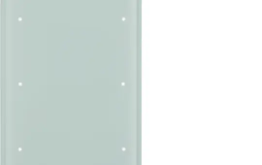 BERKER 75143850 Touch-Sensor Glas R.3 3-fach, Komfort | glas polarweiß