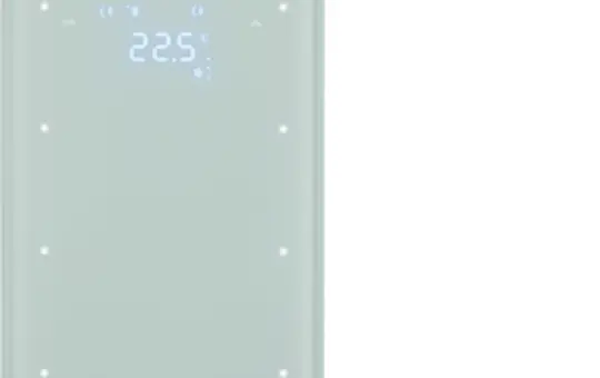 BERKER 75643050 Touch-Sensor Glas R.3 3-fach, Temperaturregler | glas polarweiß