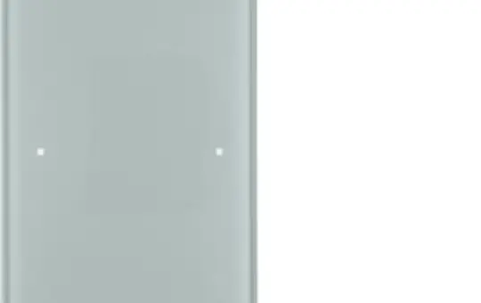 BERKER 75141034 KNX-Tastsensor Glas 1-fach, Komfort | glas alu