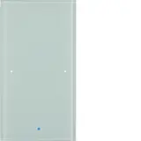 BERKER 75141830 KNX-Tastsensor Glas 1-fach, Komfort | glas polarweiß