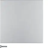 BERKER 85141183 Tastdimmerabdeckung S.1/B.3/B.7 1-fach | aluminium matt