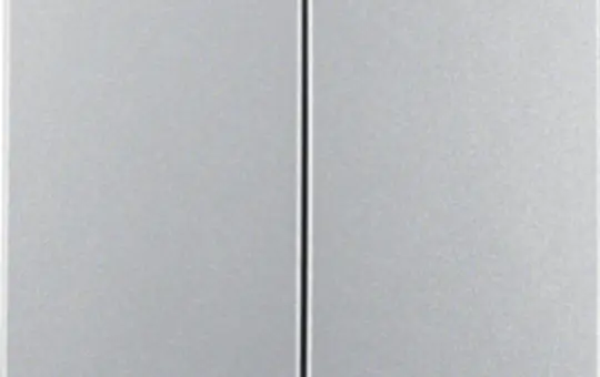 BERKER 85142183 Tastdimmerabdeckung S.1/B.3/B.7 2-fach | aluminium matt