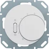 BERKER 20292089 Temperaturregler R.1/R.3/R.8 Wechsler mit Schalter, 230 V | polarweiß glänzend