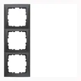 BERKER 10139949 Abdeckrahmen S.1 3-fach | anthrazit matt