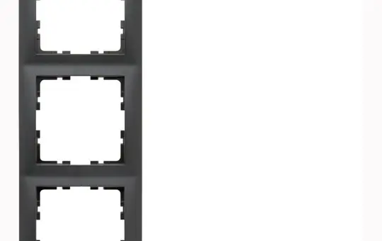 BERKER 10139949 Abdeckrahmen S.1 3-fach | anthrazit matt