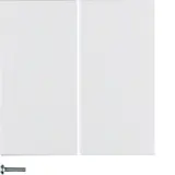 BERKER 85648188 KNX-RF-Taste quicklink S.1/B.3/B.7 4-fach | polarweiß matt