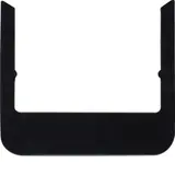 BERKER 13192116 Designrahmen für ELCOM.TOUCH Audio, rund | schwarz