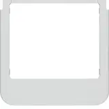 BERKER 13196084 Designrahmen für ELCOM.TOUCH Audio, rund | alu matt lackiert