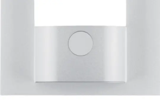 BERKER 80960471 Abdeckung für KNX-Bewegungsmelder K.1/K.5 alu matt lackiert