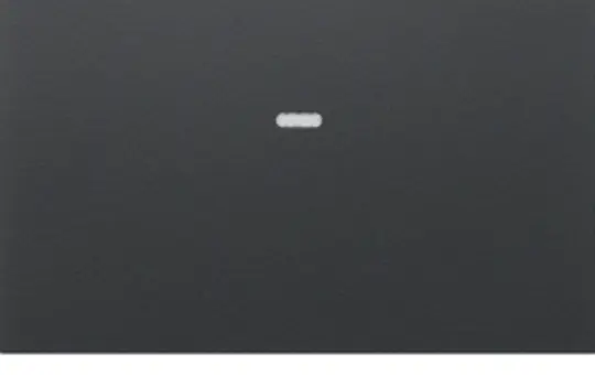 BERKER 80960275 Abdeckung für Tastsensor K.1/K.5 1-fach, mit Linse | anthrazit matt