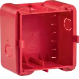 BERKER 18720010 Einbaudose UP-Montage R.8 1-fach | rot