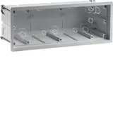 BERKER 18721030 Einbaudose Hohlwandmontage R.8 3-fach | hellgrau