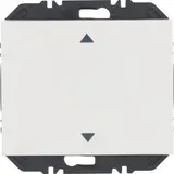 BERKER 24117209 EnOcean-Tastsensor K.1/K.5 1-fach, Pfeile | polarweiß glänzend