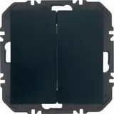 BERKER 24121636 Friends of Hue-Tastsensor S.1/B.3/B.7 2-fach | anthrazit samt