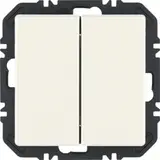 BERKER 24126039 Friends of Hue-Tastsensor Q.1/Q.3 2-fach | polarweiß samt