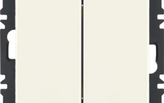 BERKER 24126039 Friends of Hue-Tastsensor Q.1/Q.3 2-fach | polarweiß samt