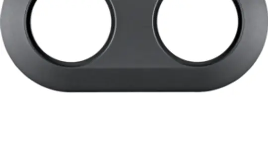 BERKER MAN0100317 Rahmen 1930 softtouch 2-fach | schwarz