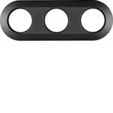 BERKER MAN0100417 Rahmen 1930 softtouch 3-fach | schwarz
