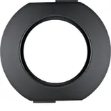 BERKER MAN0100117 Rahmen 1930 softtouch 1-fach, Mittelrahmen | schwarz