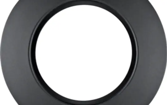 BERKER MAN0100217 Rahmen 1930 softtouch 1-fach, Endrahmen | schwarz