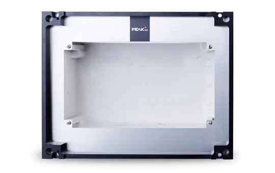 PEAKNX PNX12-10007 AP-Rahmen Control 12 Gira InfoTerminal Touch und Berker Master Control