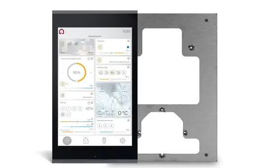PEAKNX PNX13-10007 Controlmicro Austauschset Merten Touchpanel 7 & Feller Home-Panel 7