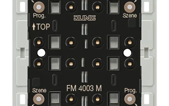 JUNG FM4003M eNet Funk-Wandsender-Modul 3-fach