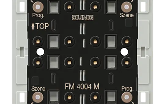 JUNG FM4004M eNet Funk-Wandsender-Modul 4-fach