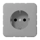 JUNG CD1521GR SCHUKO-Steckdose CD Schraubklemmen | grau