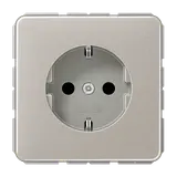 JUNG CD1521PT SCHUKO-Steckdose CD Schraubklemmen | platin