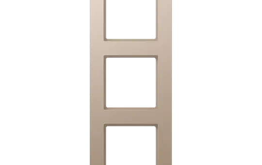 JUNG A5583BFCH Abdeckrahmen A 550 3-fach | champagner