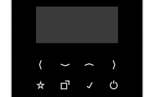 JUNG DABLSBT-DISPSW Display für Unterputzradio Serie LS DAB+, Bluetooth | schwarz