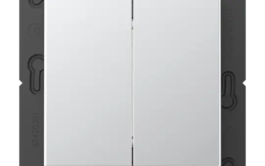 JUNG FOHA595AL Funk-Wandsender FoH Serie A 4-fach | aluminium