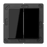 JUNG FOHA595SW Funk-Wandsender FoH Serie A 4-fach | schwarz