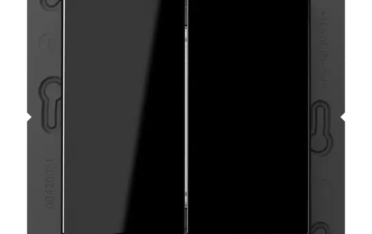 JUNG FOHA595SW Funk-Wandsender FoH Serie A 4-fach | schwarz