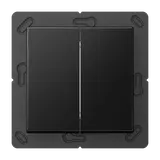 JUNG FOHA595SWM Funk-Wandsender FoH Serie A 4-fach | schwarz matt