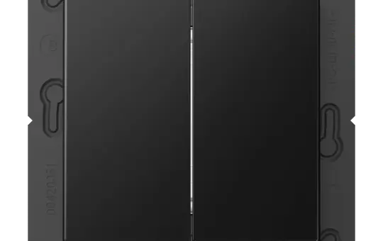 JUNG FOHA595SWM Funk-Wandsender FoH Serie A 4-fach | schwarz matt