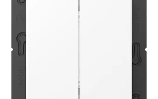 JUNG FOHA595WWM Funk-Wandsender FoH Serie A 4-fach | schneeweiß matt