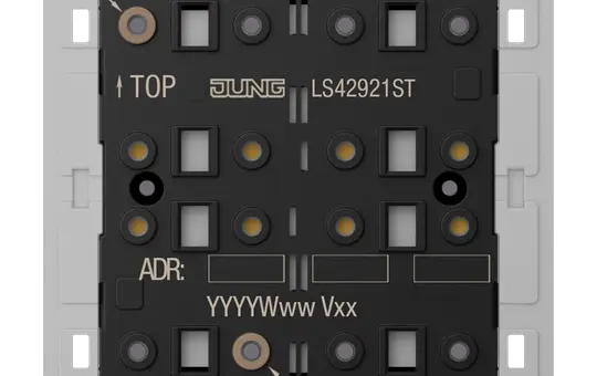 JUNG LS 4292 1ST KNX Tastsensor-Modul F40 Serie LS 2-fach, universal