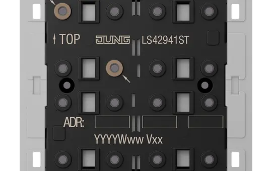 JUNG LS 4294 1ST KNX Tastsensor-Modul F40 Serie LS 4-fach, universal