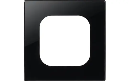 EKEY 203332 xLine Rahmen 1-fach, für JUNG LS 990 | schwarz