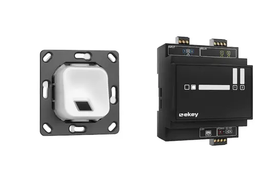 EKEY 203751 Fingerprint-Set xLine Unterputz, ohne Rahmen | weiß