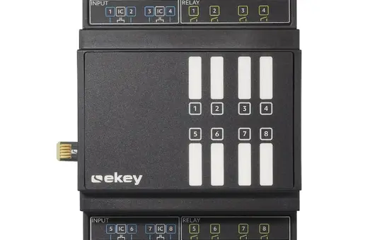 EKEY 203211 Controller Erweiterungsmodul 8 Relais/Eingänge