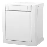 PANASONIC 90591104-DE Aufputzschalter Pacific Wechsel, IP54 | weiß