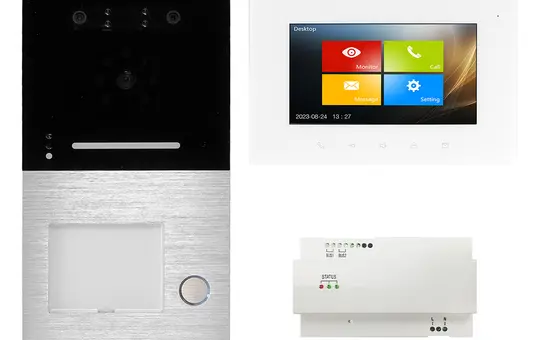 HHG Villa AP Set 1 FI AP-Außenstation-Set 1 Familie, Gesichtserkennung